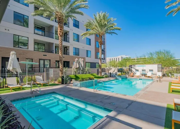Apartment Cozy 1bd - Pool, Gym, Parking, W-d - Sleeps 4 *
