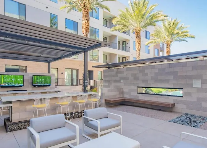 Cozy 1bd - Pool, Gym, Parking, W-d - Sleeps 4 Tempe