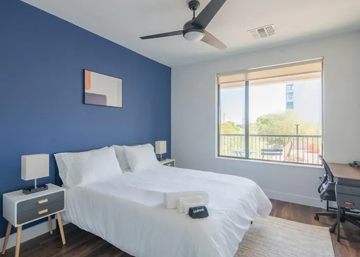 Cozy 1bd - Pool, Gym, Parking, W-d - Sleeps 4 Apartment Tempe